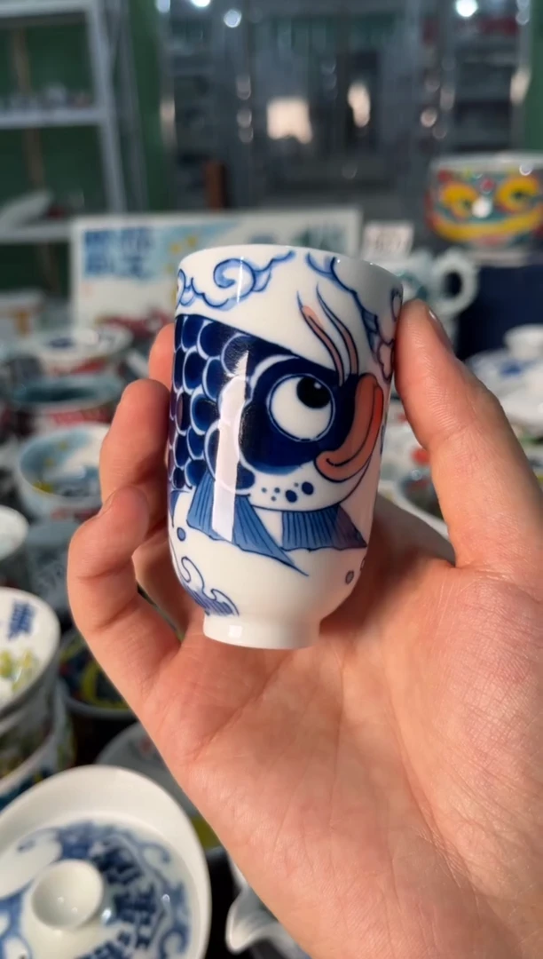 陶瓷昨明景德镇陶瓷：主人杯
