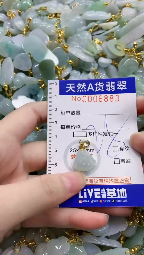 颈饰未镶嵌翡翠天然A货翡翠