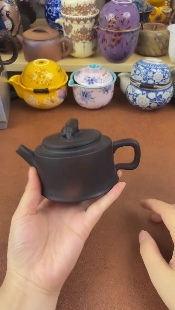 陶瓷茶具摆件旅行套组