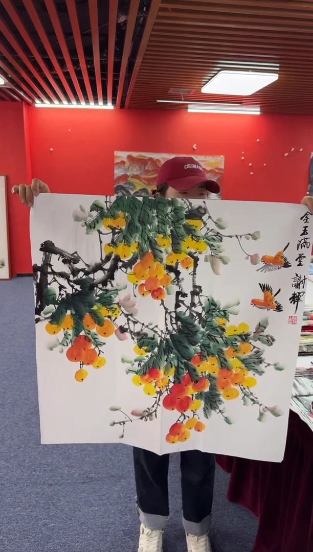 国画谢辉老师四尺斗方精品·