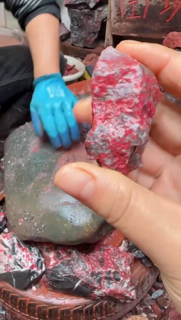 天然辰砂原矿石12