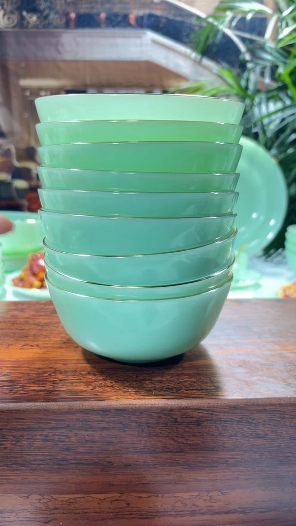 【闪购商品】...5.5英寸玉瓷碗10个口径13.8厘米