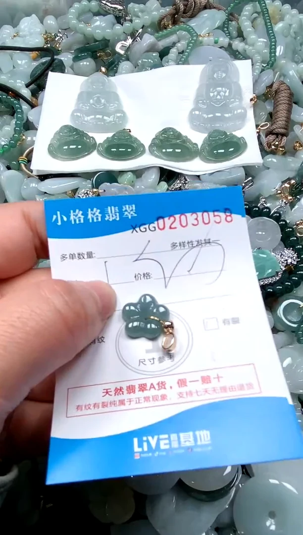 【闪购商品】翡翠颈饰未镶嵌闪购商品0203058