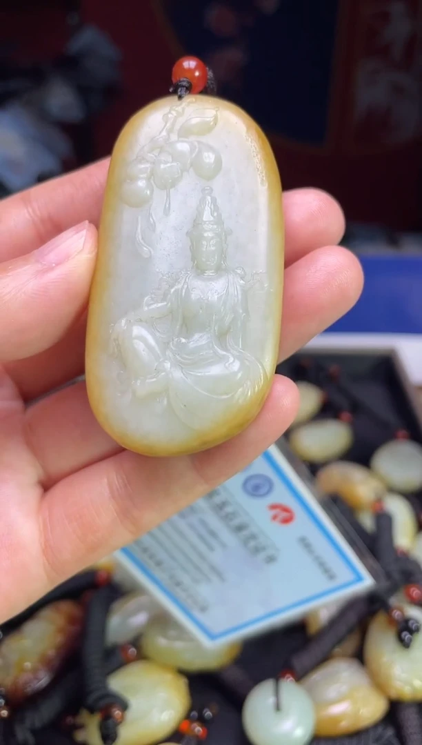 颈饰未镶嵌和田玉123