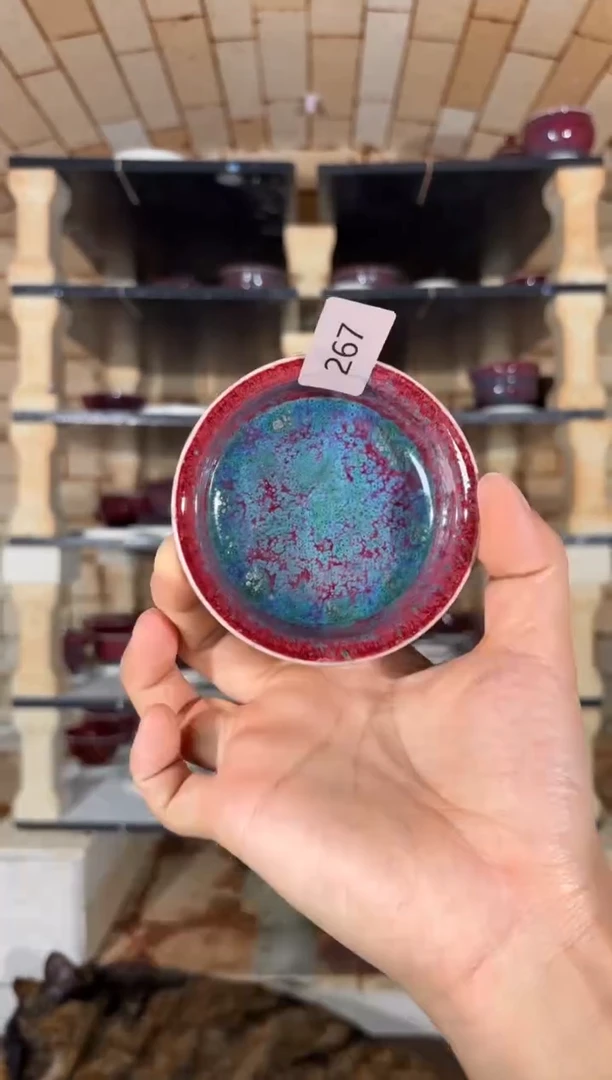 杯精品窑变钧瓷茶器