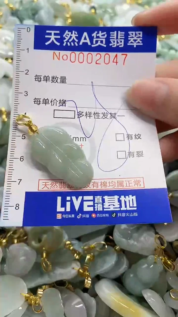颈饰未镶嵌翡翠天然A货翡翠