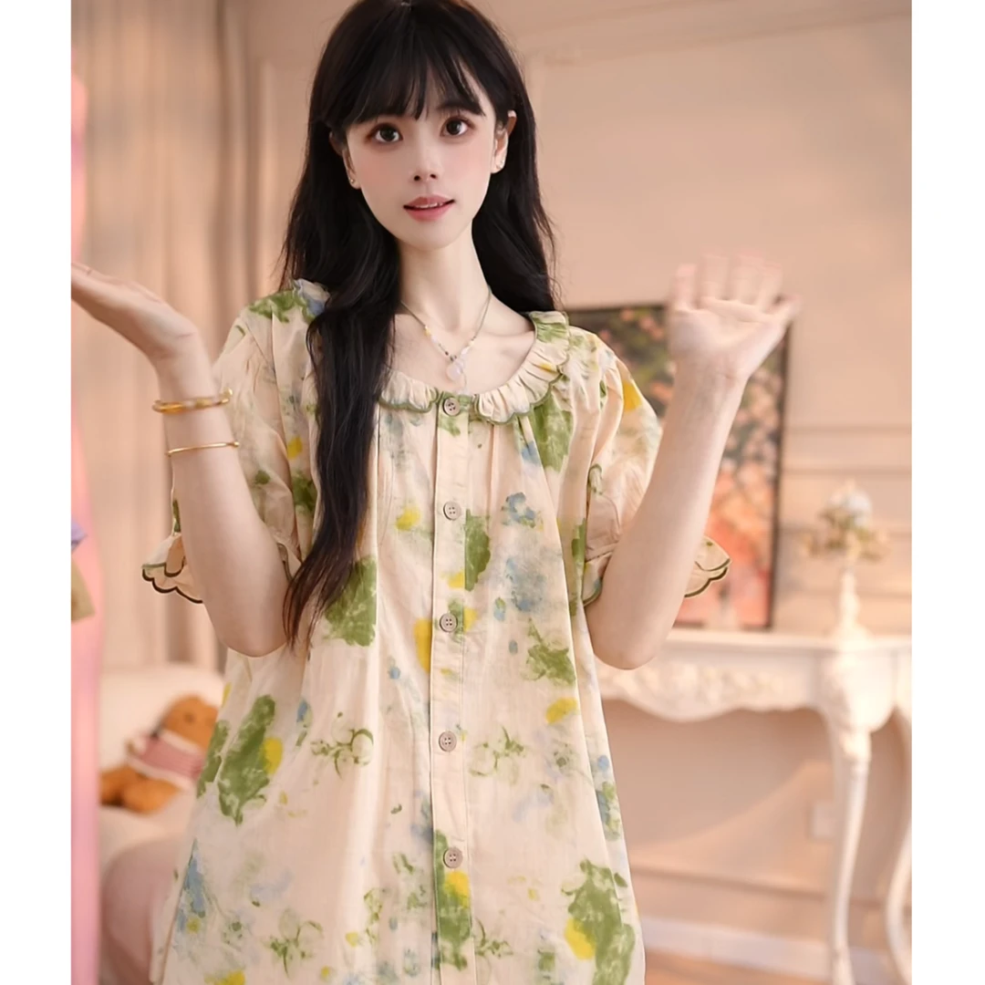 【测款12】套装 甜美棉夏天薄款舒适纯棉纯棉休闲WQN