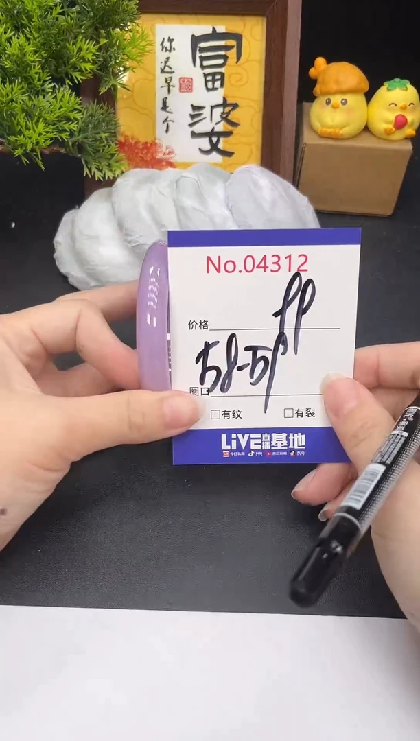 未镶嵌手镯翡翠4312