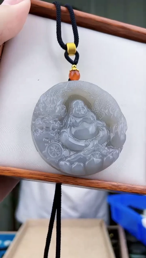 和田玉未镶嵌挂件拍一发一，多样性发货！