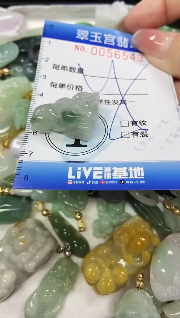 【闪购商品】翡翠颈饰未镶嵌闪购商品0056543