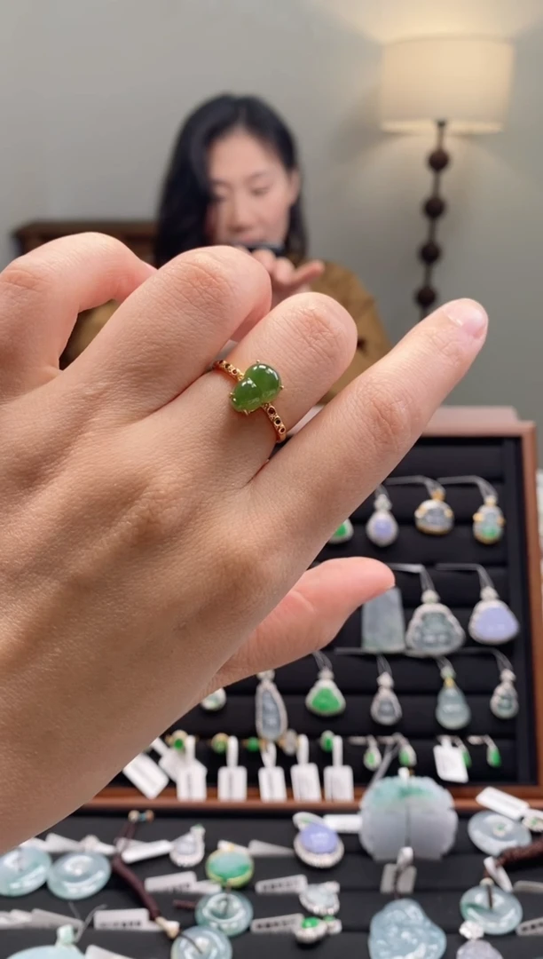 【闪购商品】和田玉挂件银S925镶嵌葫芦