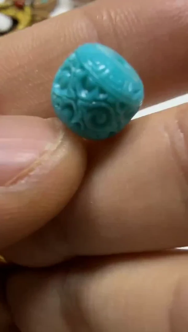 未镶嵌绿松石颈饰绿松石配饰