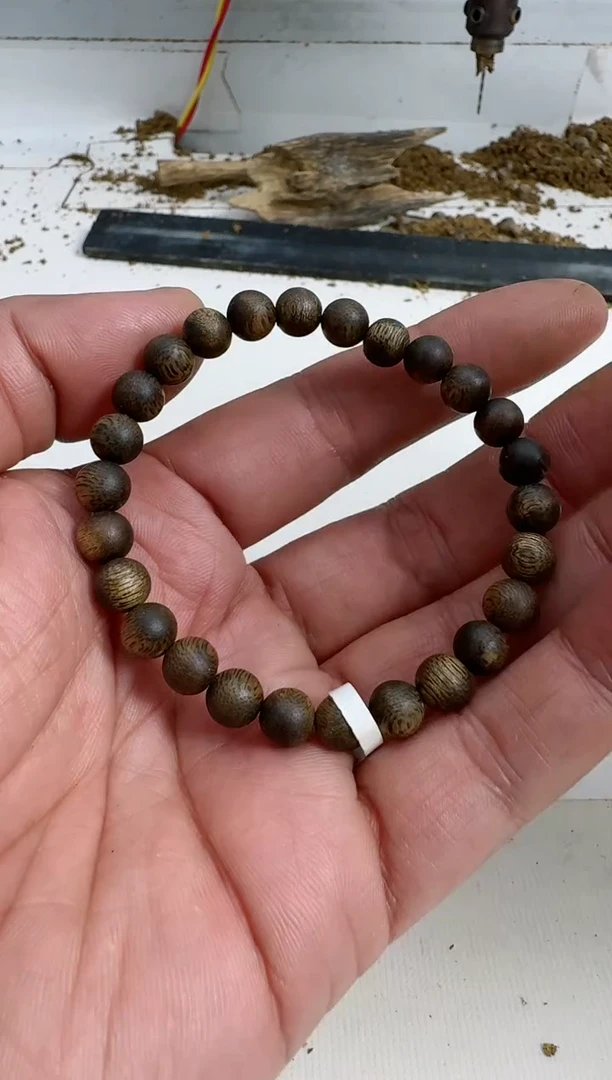 【闪购商品】沉香手串乌身0.7规格单圈4克