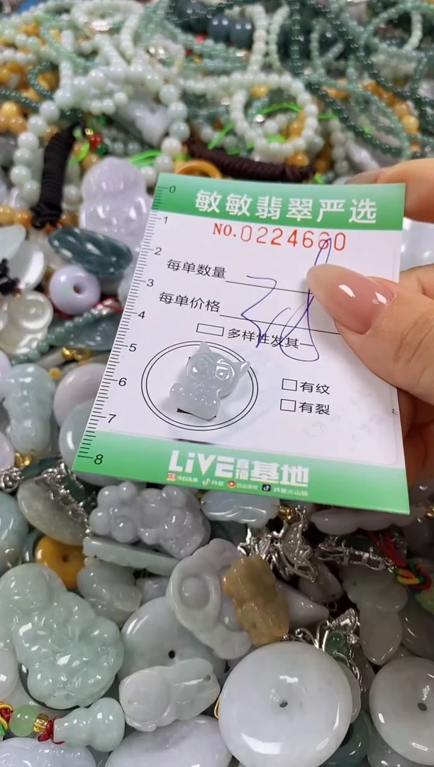 翡翠未镶嵌颈饰闪购0224660