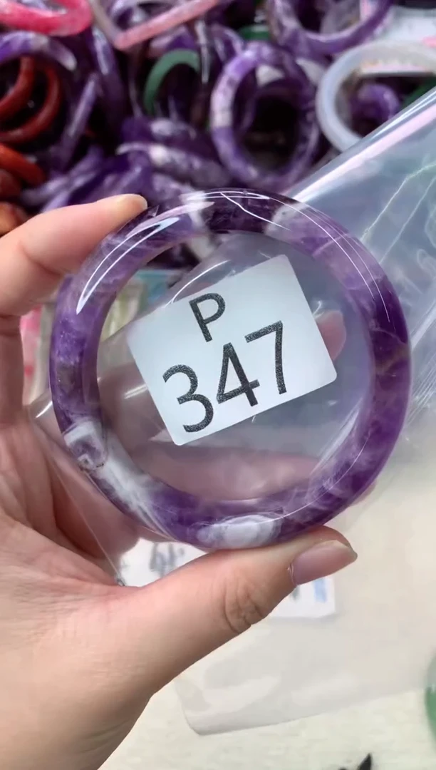 未镶嵌手镯水晶P347-58