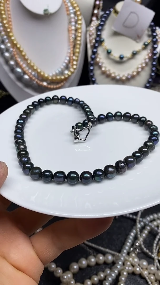 淡水珍珠未镶嵌颈饰多人