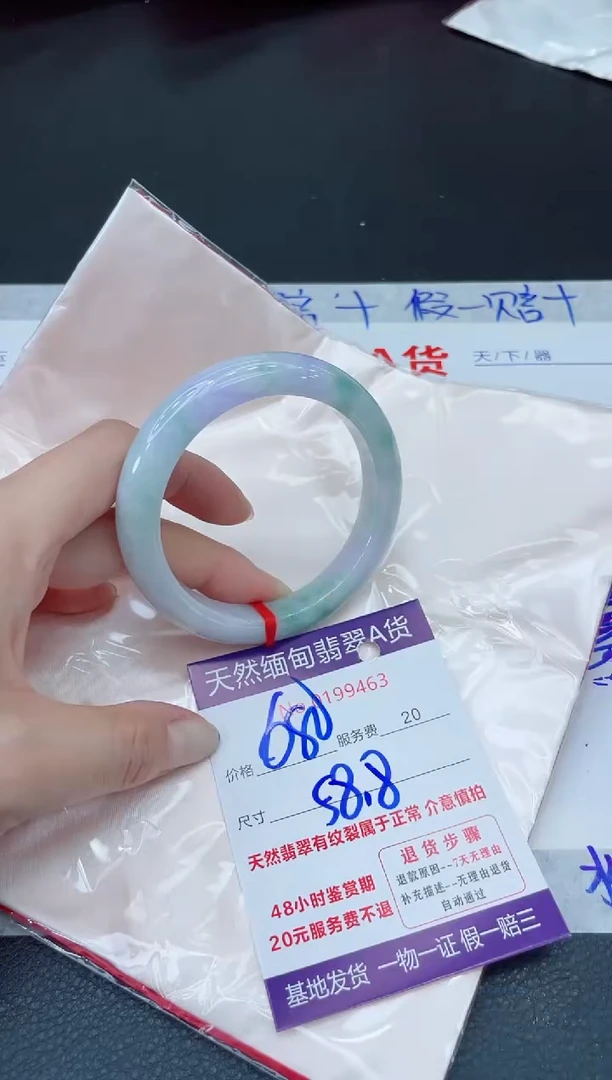 未镶嵌手镯翡翠680.000