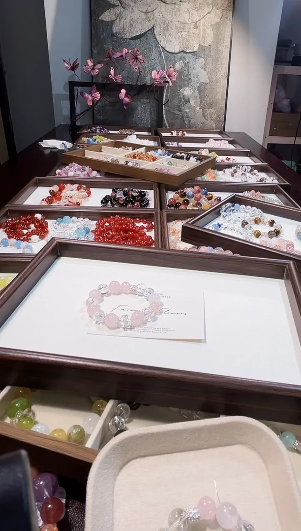 银S925镶嵌手串水晶02