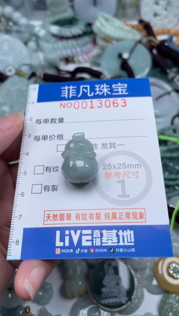 颈饰未镶嵌翡翠13063