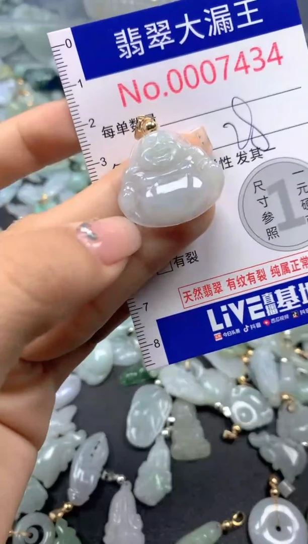颈饰未镶嵌翡翠7434