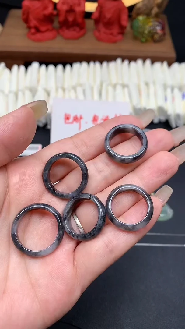 【闪购商品】翡翠戒圈未镶嵌MS152594（多样性发一件）