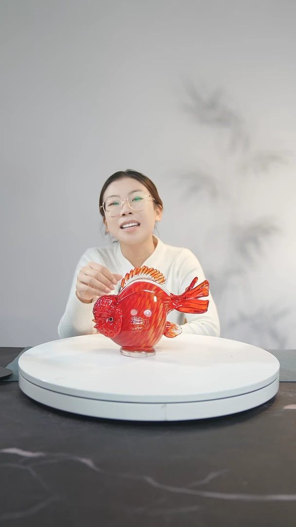 【闪购商品】琉璃手工艺品金玉满堂