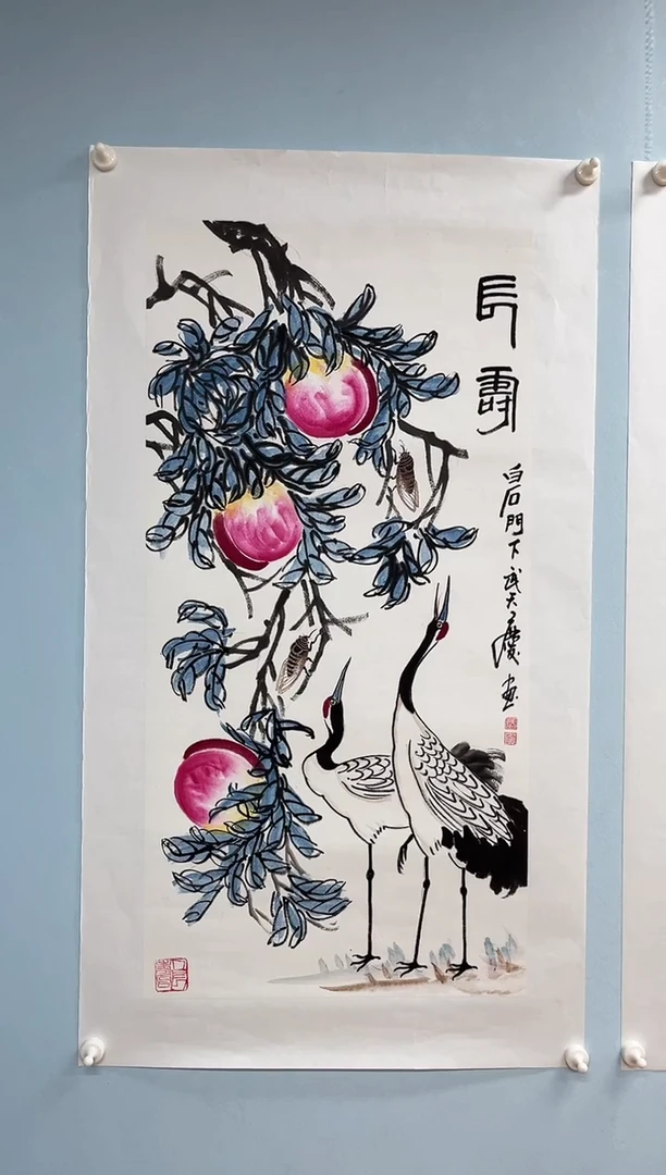 国画武天庆老师长寿