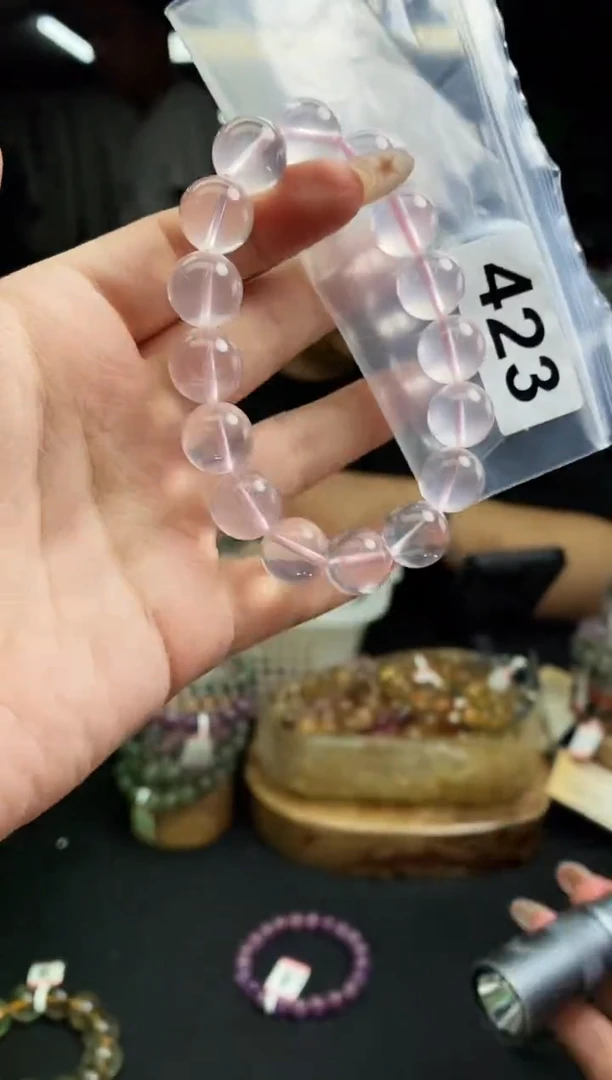 水晶手串未镶嵌手串423