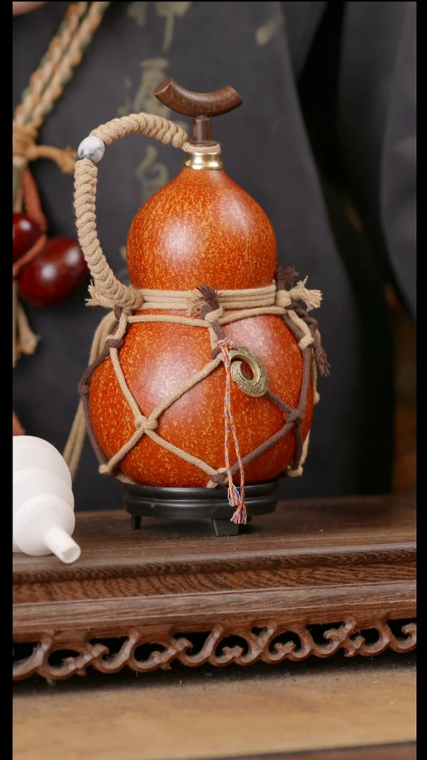 57号精品天然大漆酒葫芦一物一拍~