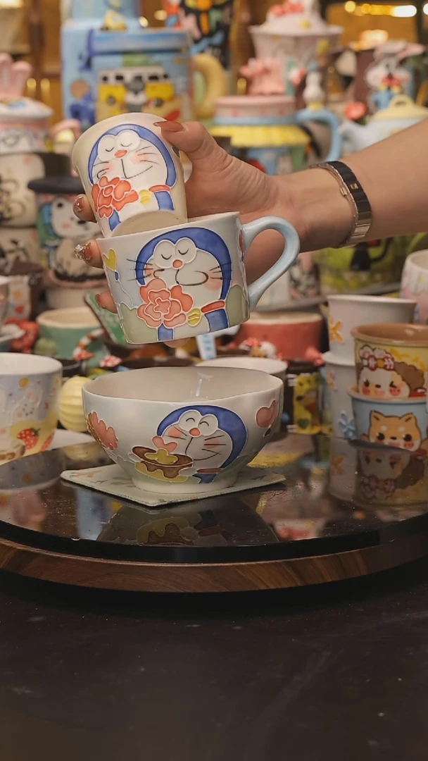 景德镇釉下彩绘设计师款式陶瓷