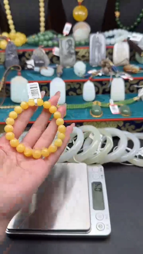 未镶嵌蜜蜡手串m077手串多样性发其一