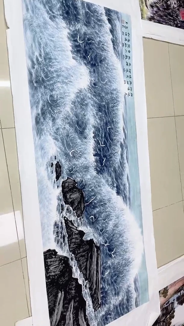 国画九霄甄选国画作品x018