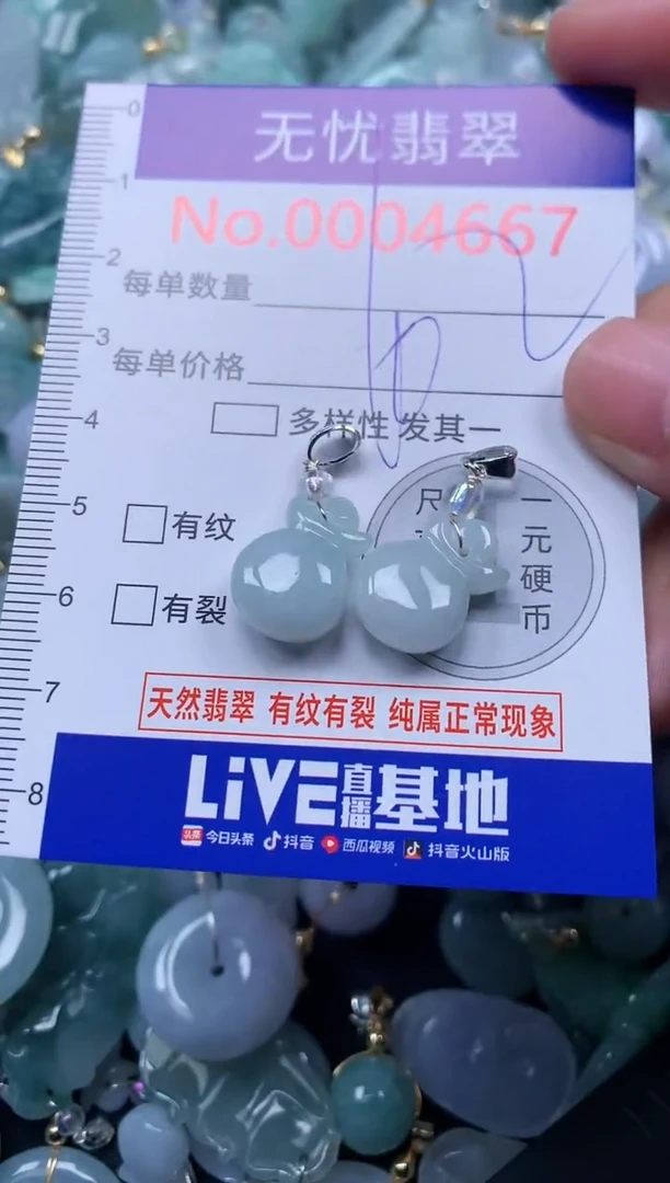颈饰未镶嵌翡翠4667