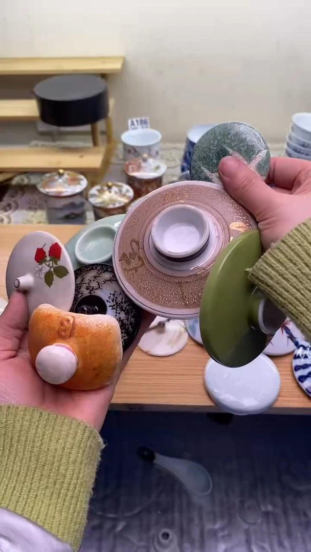 【闪购商品】瓷片293  新年快乐  恭喜发财