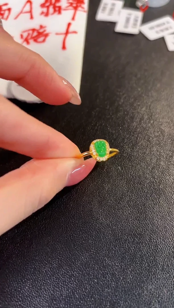 【闪购商品】翡翠戒指未镶嵌支持复检/一件