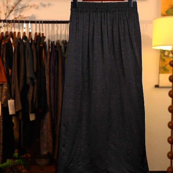 【闲梦江南】中式国风双面穿半身裙0774