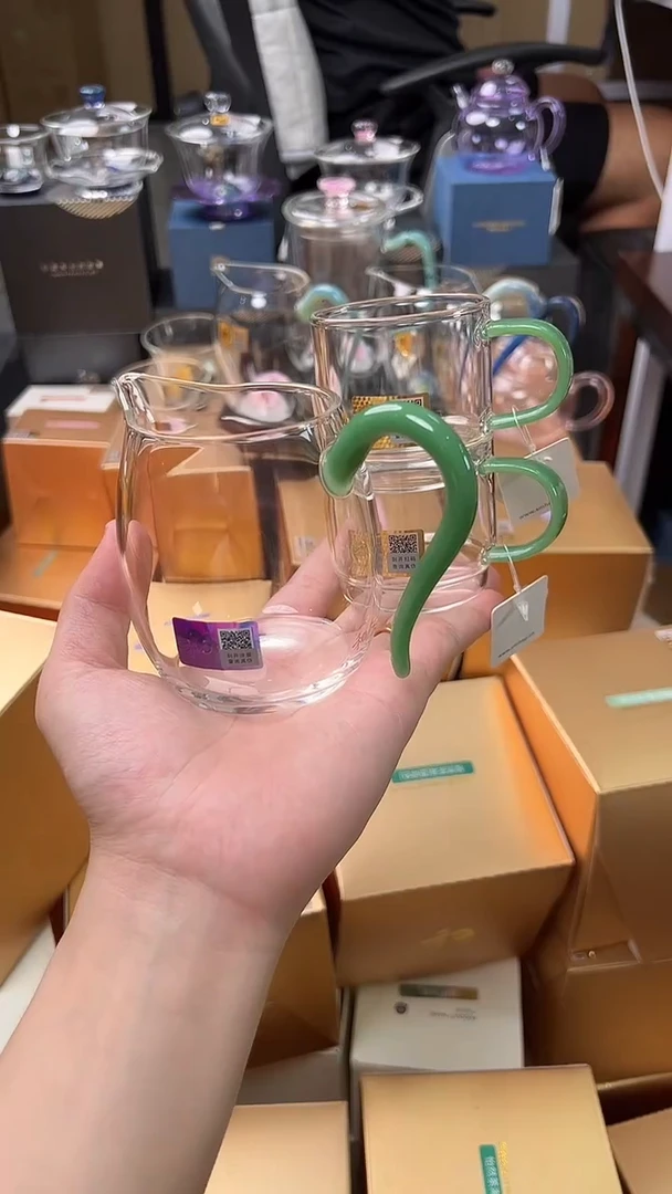 @@禾器晶彩慕然翡翠玉+逸杯翡翠玉2只