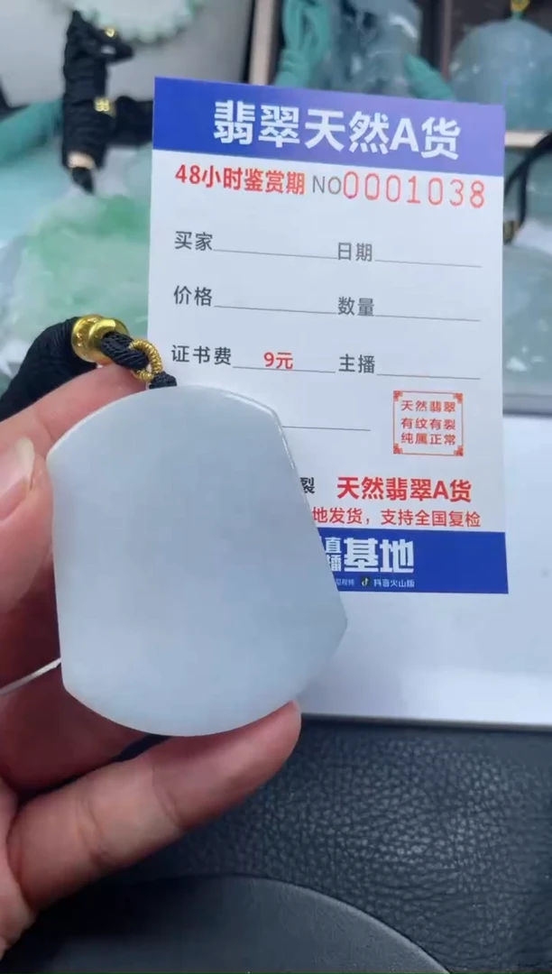 颈饰未镶嵌翡翠