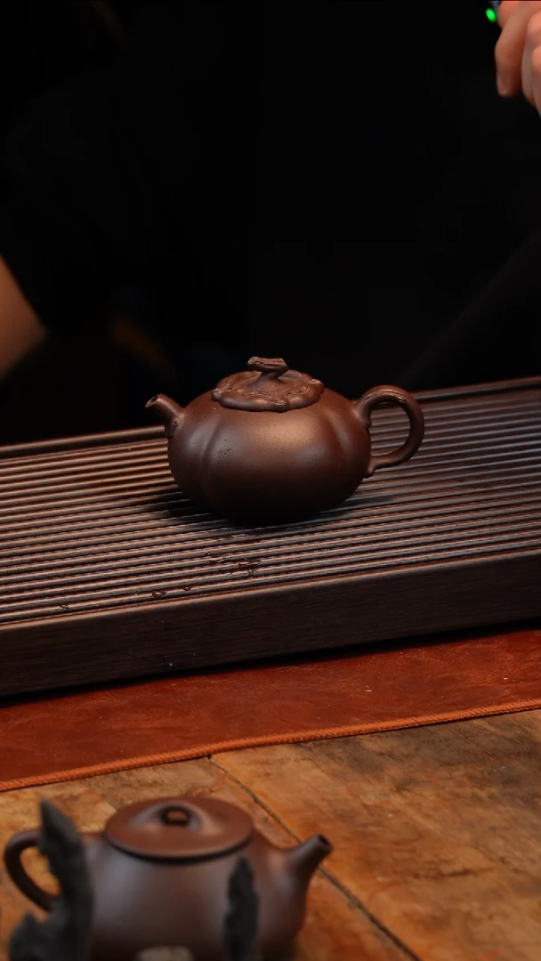 【闪购商品】紫砂茶壶柿柿如意壶