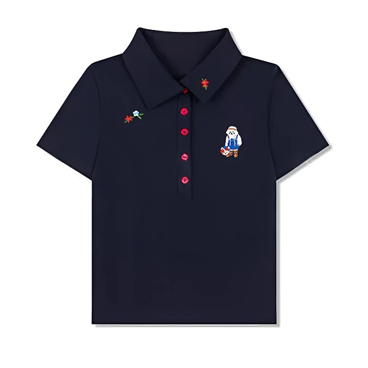 【俏皮减龄】定制休闲新款显瘦百搭T恤女时尚夏季短袖针织衫5513