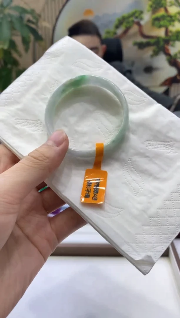 未镶嵌手镯翡翠小*子4243