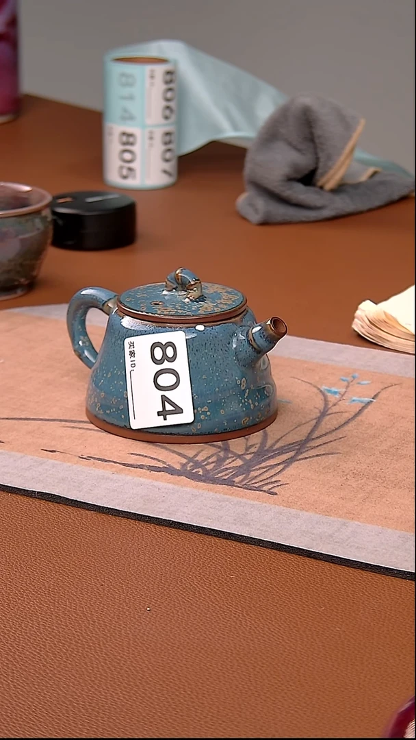 杯子神垕原产地钧瓷茶器摆件