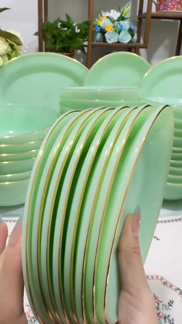 6英寸骨碟10个玉瓷   【贝美】