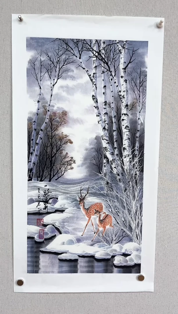国画sy-国画-2平尺-D0102