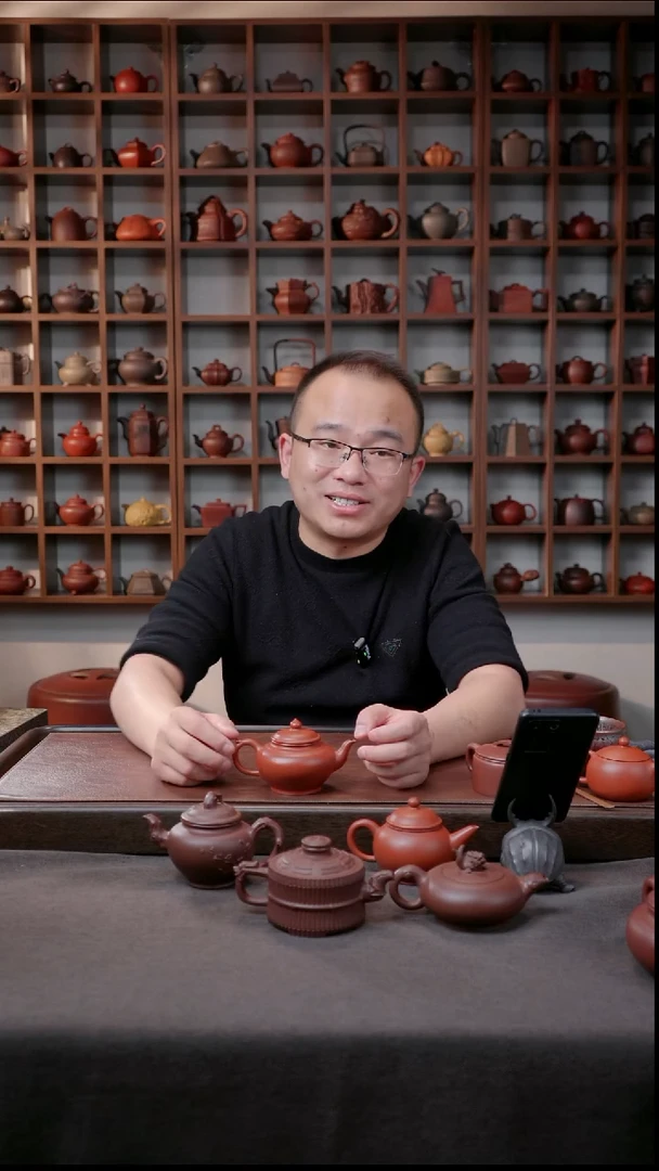 小煤窑朱泥 笑樱壶 170cc 全手工