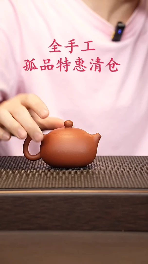 茶壶紫砂源头精品手工作品5263