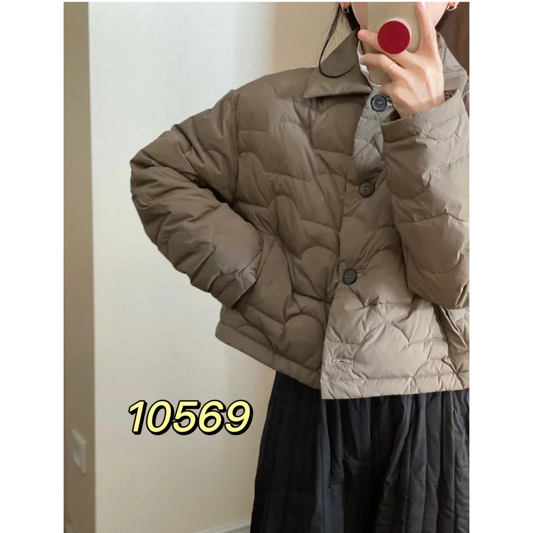 10569（部分无水洗唛，介意慎拍） SANFAN新款羽绒服