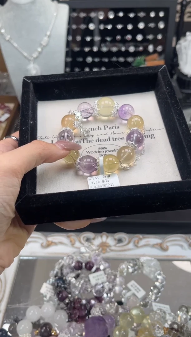 【闪购商品】水晶手链未镶嵌天然水晶 多样性发货