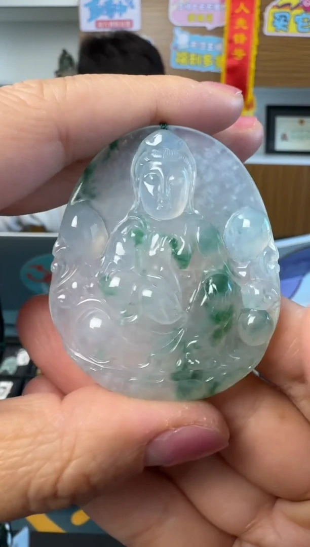 【闪购商品】翡翠颈饰未镶嵌翡翠挂件
