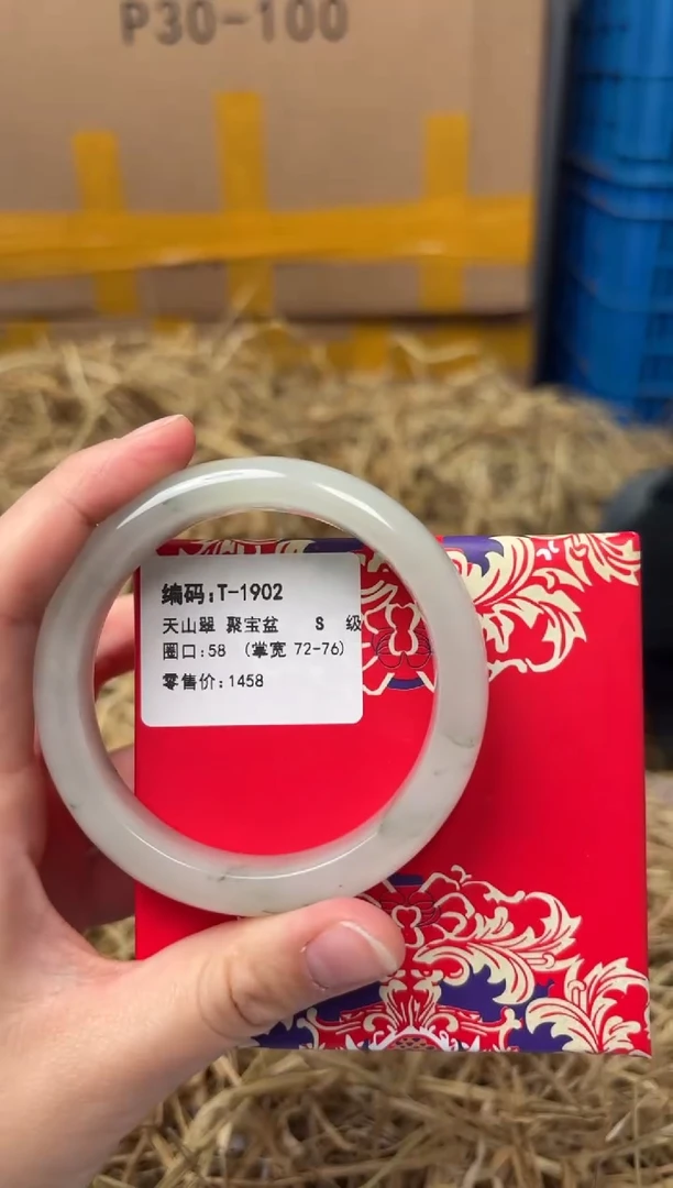 未镶嵌手镯石英质玉T-1902